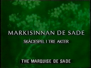 Markisinnan de Sade