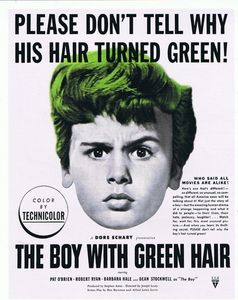 The Boy with Green Hair