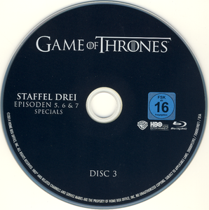 Game Of Thrones - Die Komplette Dritte Staffel