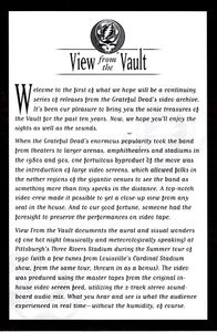Grateful Dead: View from the Vault