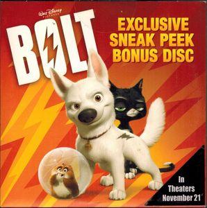 Bolt - Exclusive Sneak Peek Bonus Disc