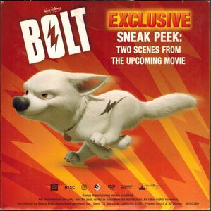 Bolt - Exclusive Sneak Peek Bonus Disc