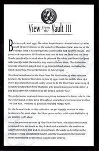Grateful Dead: View from the Vault III