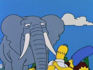 Bart Gets An Elephant