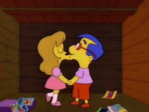 Bart's Friend Falls In Love