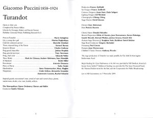 The Metropolitan Opera Live: Turandot