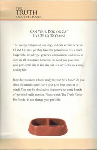 The Truth About Pet Foods