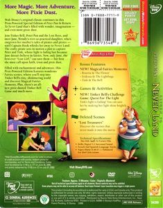 Peter Pan in Return to Never Land: Pixie-Powered Edition