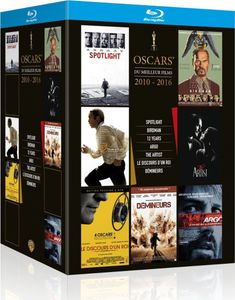 Oscars du meilleur film 2010 - 2016 : Spotlight + Birdman + 12 Years A Slave + Argo + The Artist + Le discours d'un roi + Démineurs