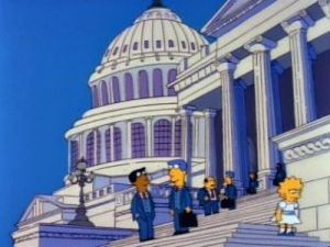 Mr. Lisa Goes To Washington