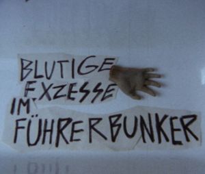 Blutige Exzesse im Führerbunker