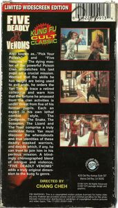 Five Deadly Venoms