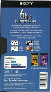 Sony Premium Grade T-120