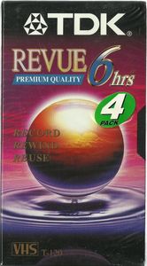 TDK Revue T-120 (Four Pack)