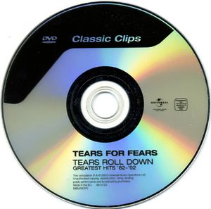 Tears For Fears: Tears Roll Down - Greatest Hits '82-'92
