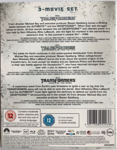Transformers 3-Movie Set