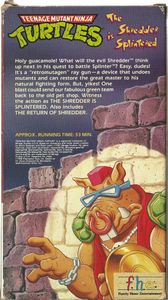 Teenage Mutant Ninja Turtles - The Shredder is Splintered