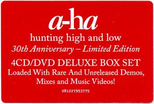 A-ha: Hunting High And Low (30th Anniversary - Limited Edition)