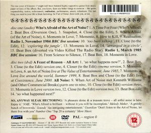 Art Of Noise: Who's Afraid Of The Art Of Noise (Deluxe CD + DVD Edition)