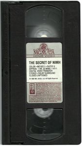 The Secret of NIMH