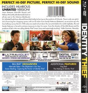 Identity Thief: Unrated Edition