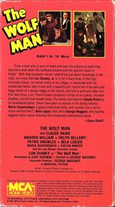 The Wolf Man