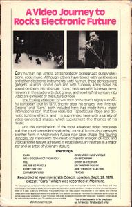 Gary Numan: The Touring Principle '79