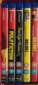 Quentin Tarantino Reservoir Dogs / Pulp Fiction / Jackie Brown / Kill Bill Volume 1 / Kill Bill Volume 2