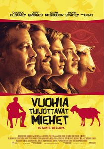 Vuohia tuijoittavat miehet