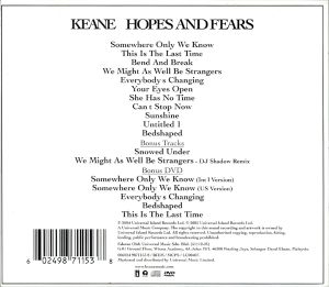 Keane: Hopes And Fears