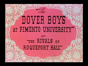 The Dover Boys At Pimento University