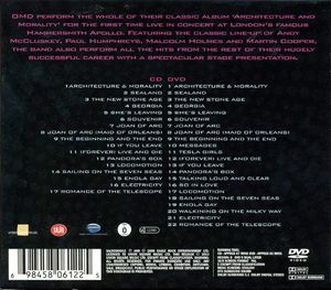 Orchestral Manoeuvres In The Dark: Architecture & Morality & More Live