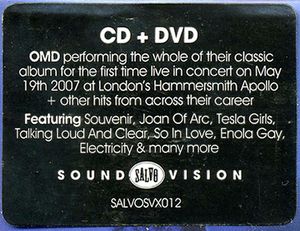 Orchestral Manoeuvres In The Dark: Architecture & Morality & More Live