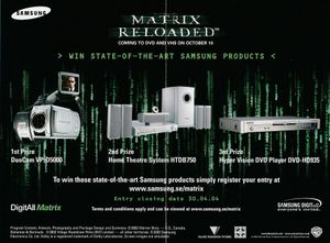 The Matrix Reloaded