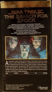 Star Trek III: The Search For Spock
