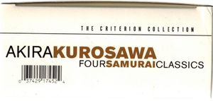 Akira Kurosawa: Four Samurai Classics