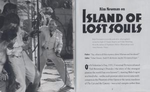 Island Of Lost Souls