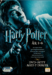 Harry Potter År 1-6