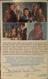 Star Trek III: The Search For Spock