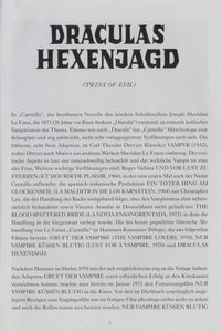 Draculas Hexenjagd