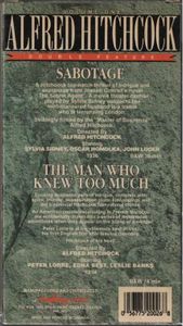 Sabotage / The Man Who Knew Too Much