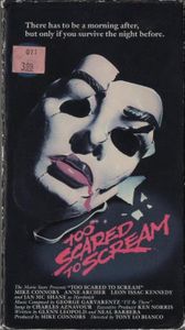Too Scared To Scream
