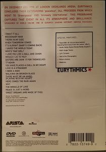 Eurythmics - Peacetour