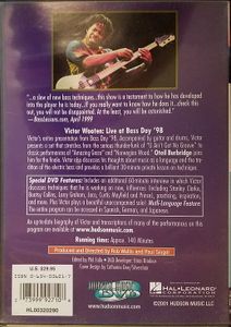 Victor Wooten - Live At Bass Day 1998