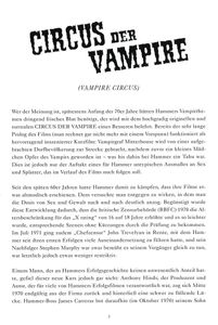 Circus Der Vampire