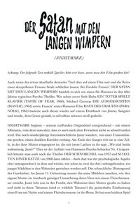 Der Satan Mit Den Langen Wimpern