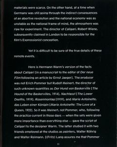 Das Cabinet Des Dr. Caligari