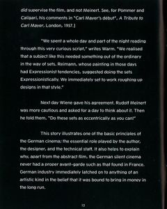 Das Cabinet Des Dr. Caligari