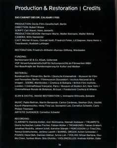 Das Cabinet Des Dr. Caligari