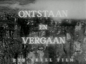 Ontstaan En Vergaan